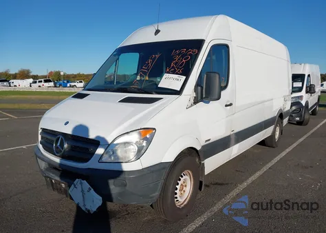 2011 Mercedes-Benz Sprinter 2500 High Roof from USA, damaged, VIN WD3PE8CB7B5601479
